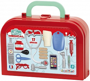 Детский набор доктора Делюкс в чемоданчике (Ecoiffier, ECO251)